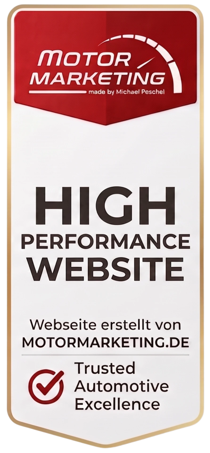 High Performance Website erstellt von MotorMarketing.de